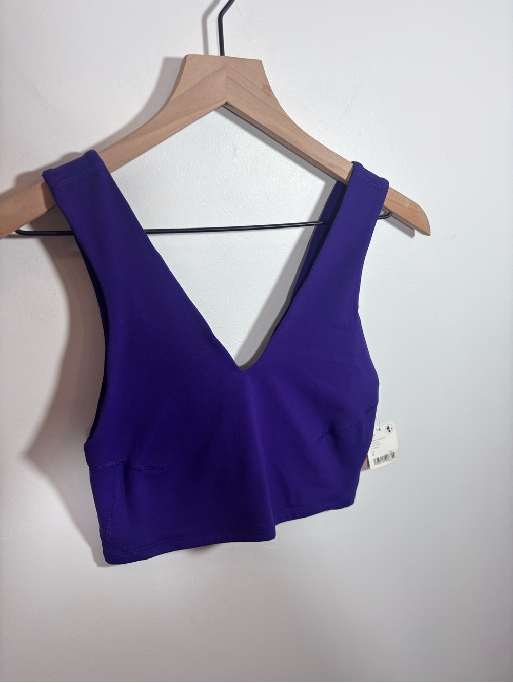 Free People Movement Never Better Crop Cami NWT Small Dark Amethyst Purple - Picture 3 of 11